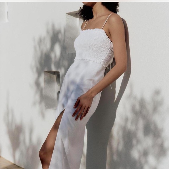 Zara Dresses & Skirts - Zara white linen dress